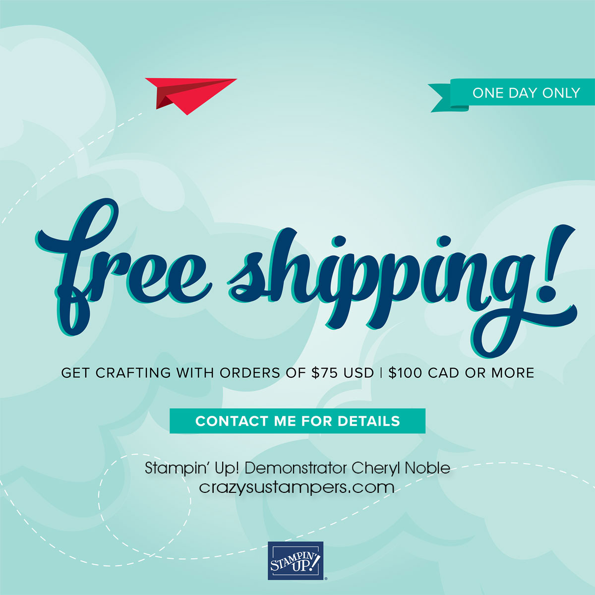 Free Shipping this Wed., December 8th!