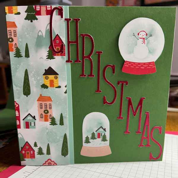 Front Of Fast Fun Christmas Envelope Scrap Book